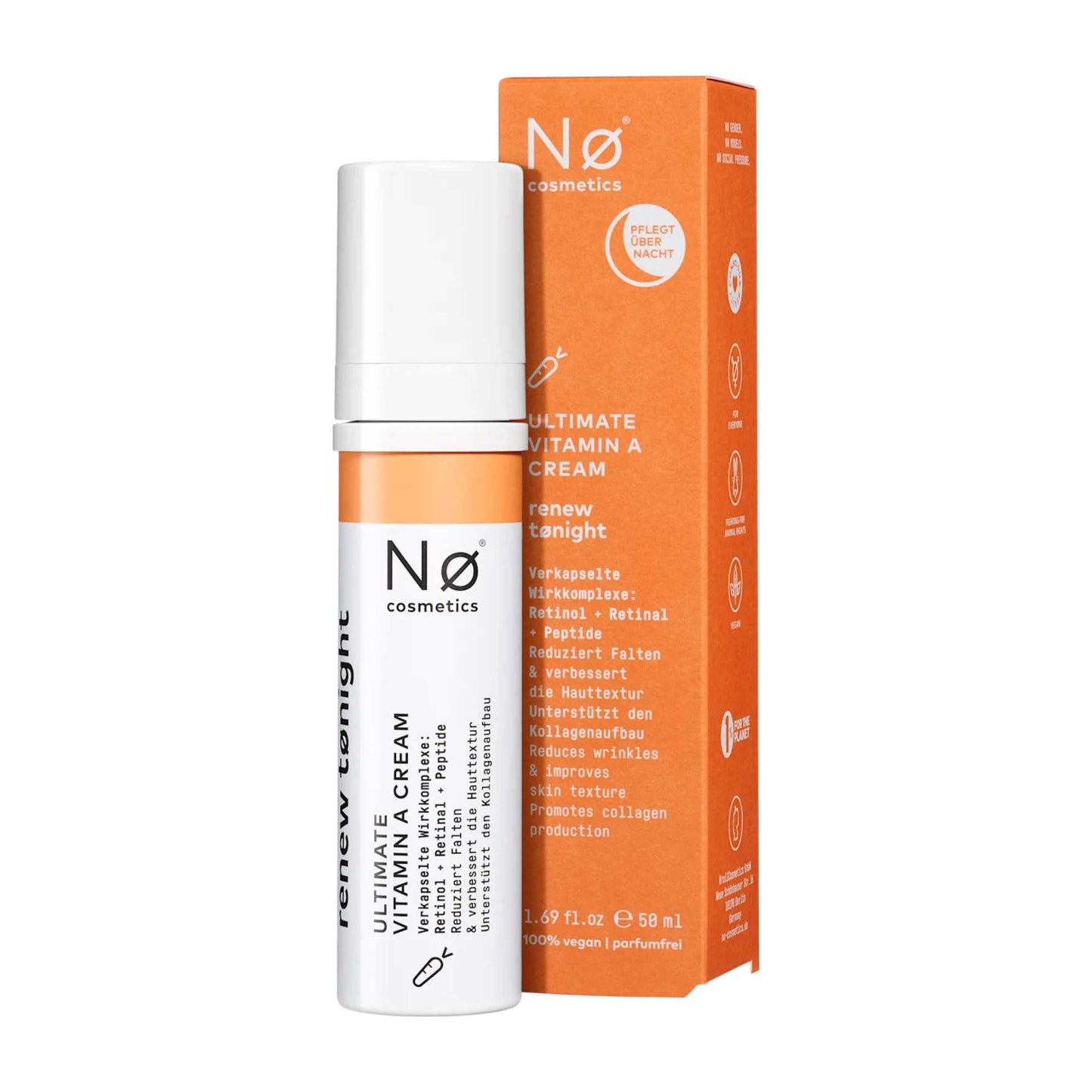Nø Cosmetics維生素 A 晚霜