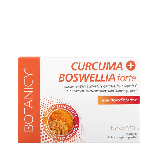 Botanicy 的液態薑黃乳香膠囊膠囊
