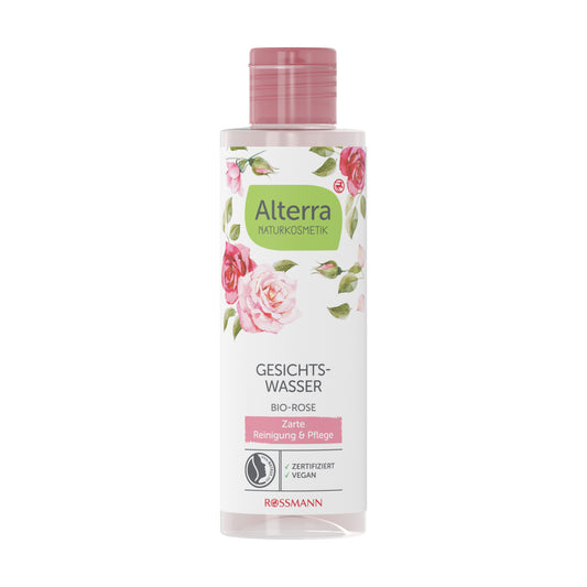 Alterra 的有機玫瑰臉部爽膚水