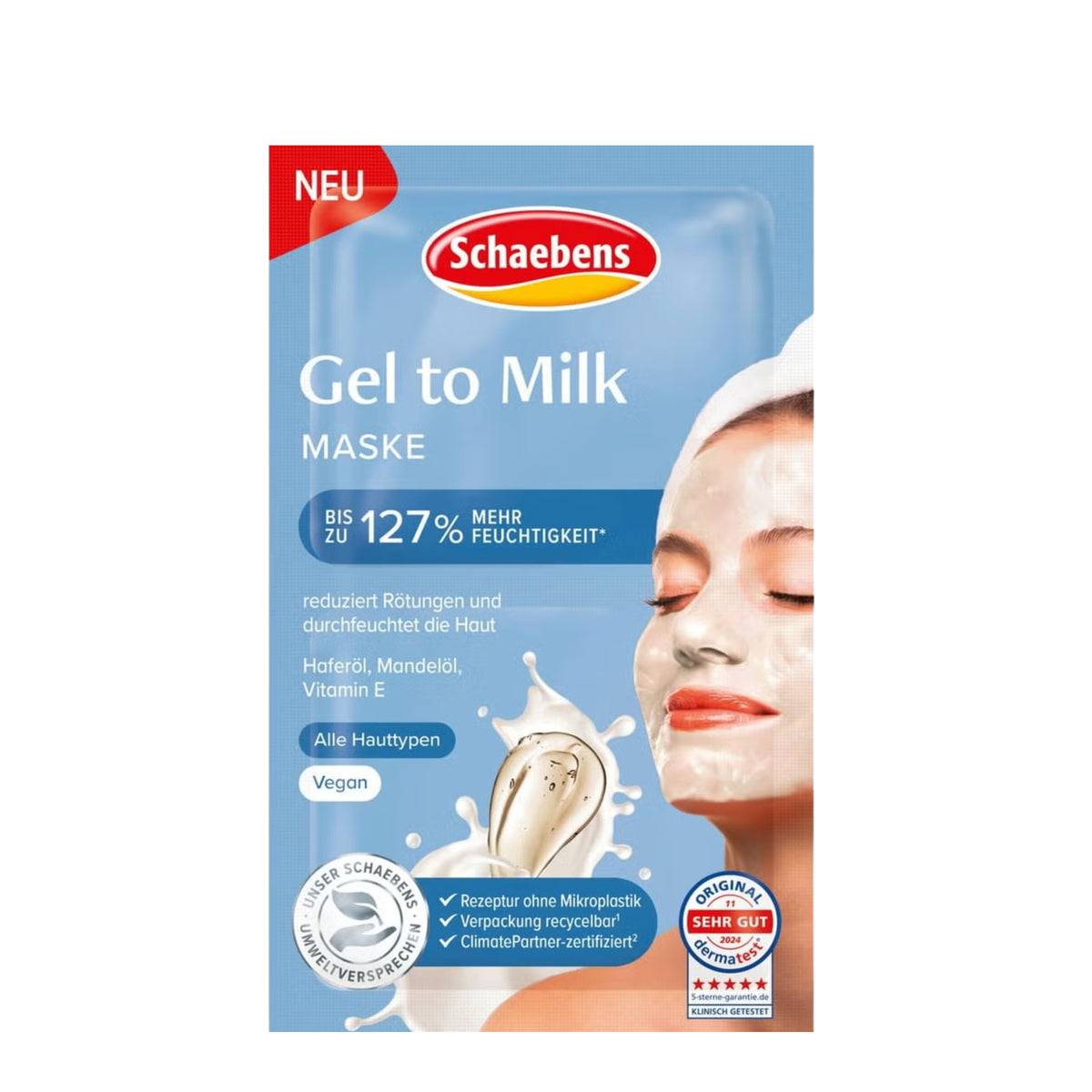 Schaebens Gel To Milk 面膜